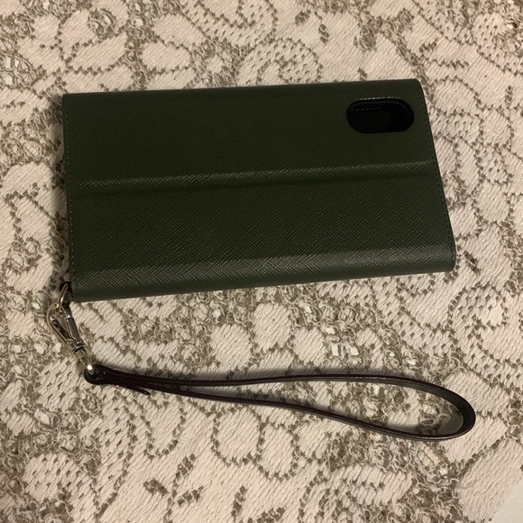 Kate Spade Scalloped iPhone Wallet - Dark Green - Picture 3 of 4
